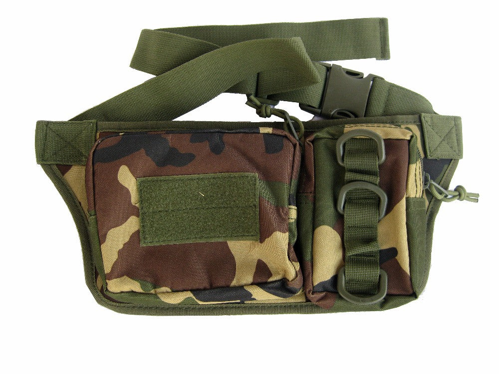 Waterproof Oblique Camouflage Waistbag