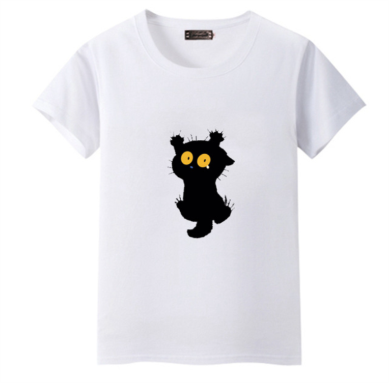 Black Cat 3D Lovely Good Quality Soft Tops