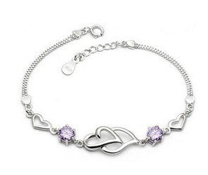 Sparkling Heart Luxury Bracelets