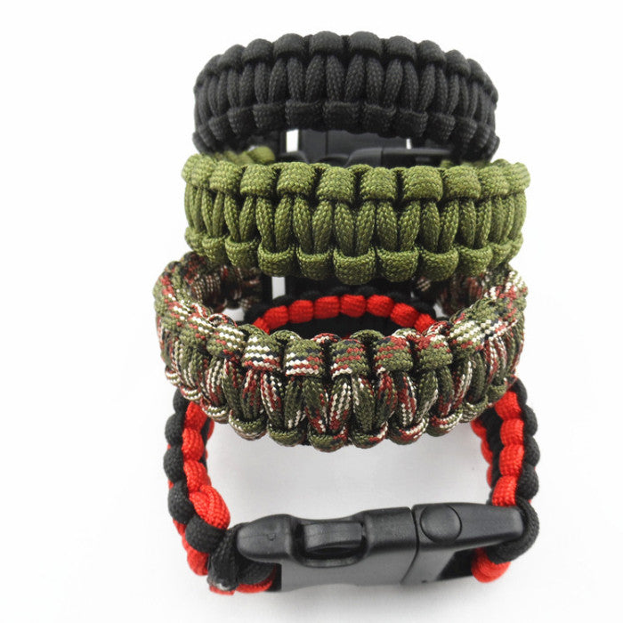 Hiking Survival Parachute Cord Bracelets mj-