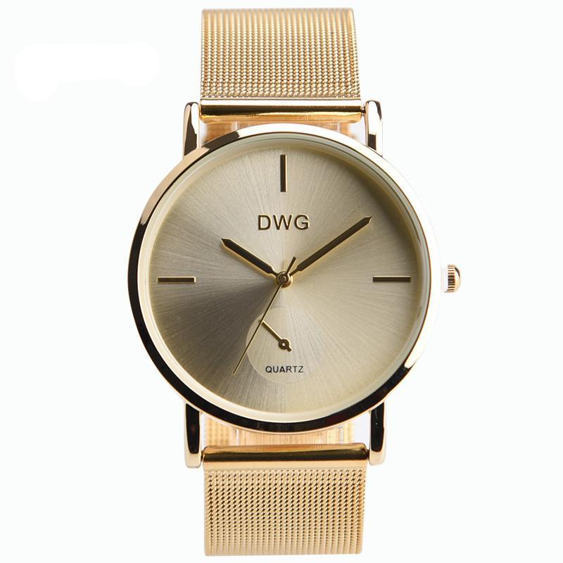 Silver/Gold Metal Bracelet Watches Dress ww-d