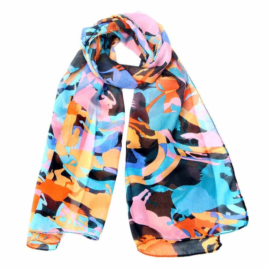 Multicolor Summer Soft Chiffon Scarves