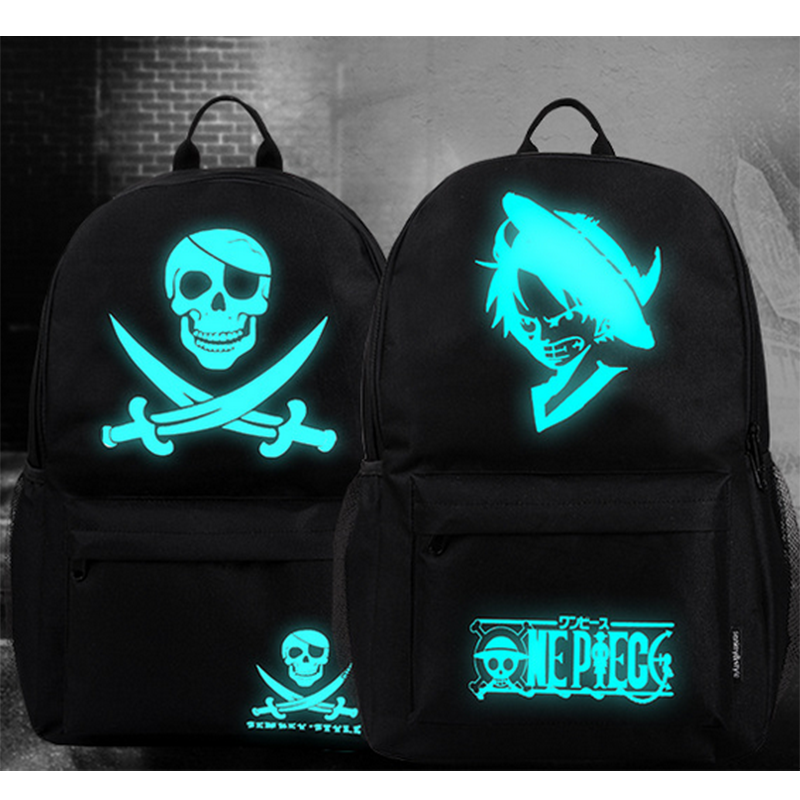 Luminous Nightlight Casual Cartoon bmb Backpacks