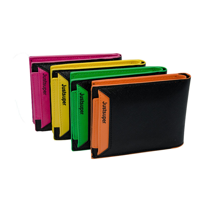 Candy Colors Men's Wallets Creative Purse Card Holder