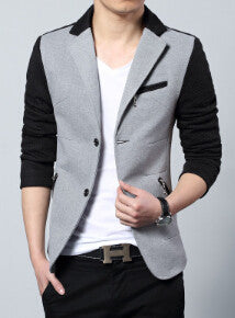 High Quality Fashion Cotton Jacket Blazer for Men