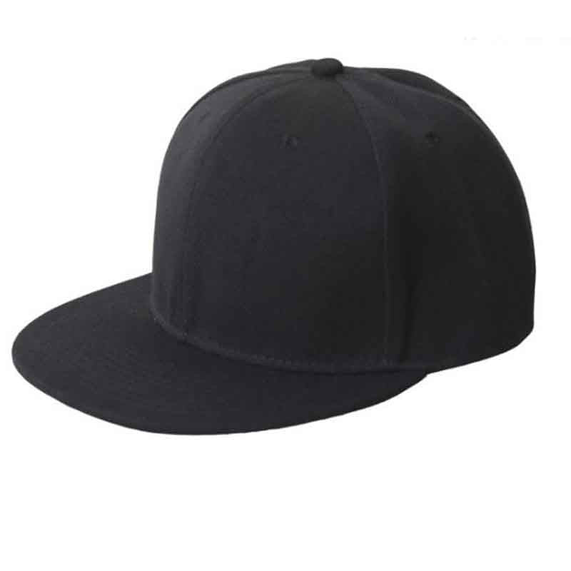 Black Blank Men's Hats Plain Baseball Cap