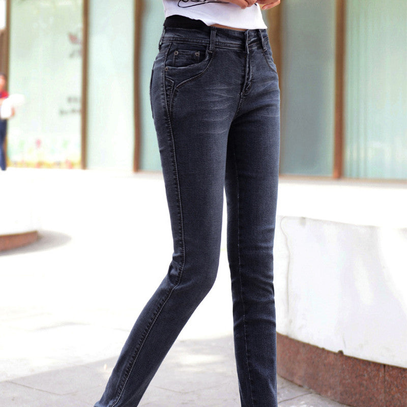 Blue Slim Jeans for Women