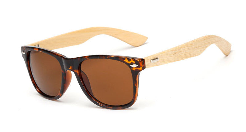 16 Colors Handmade Bamboo Wood Sunglasses Unisex
