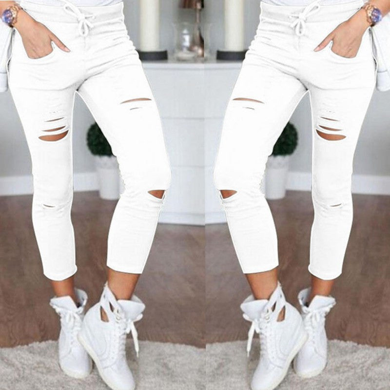 Skinny Cut Stretch Denim For Women