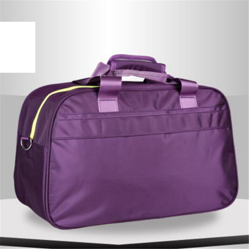 Solid Waterproof Nylon Large Capacity Travel Bag