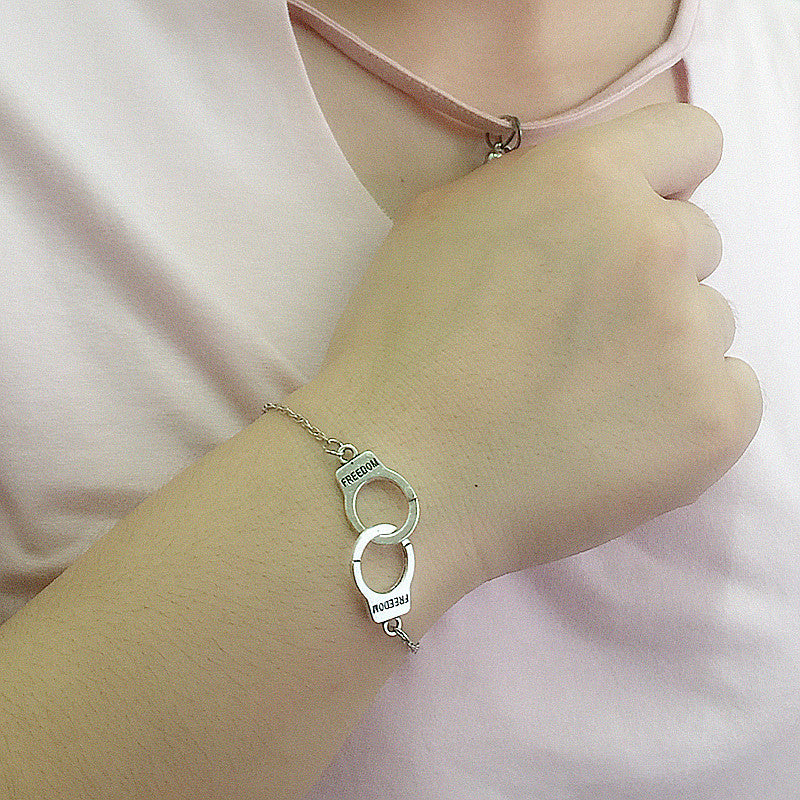 Simple Silver Graphic Bracelets With Small & Cute designs