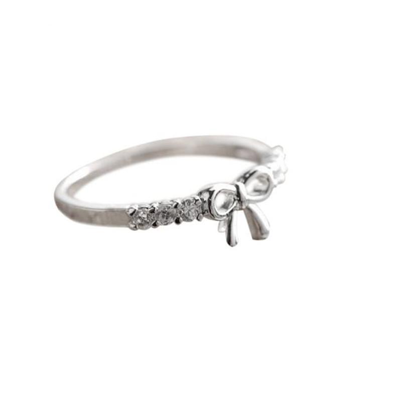 Elegant Jewelry Bow Ring wr-