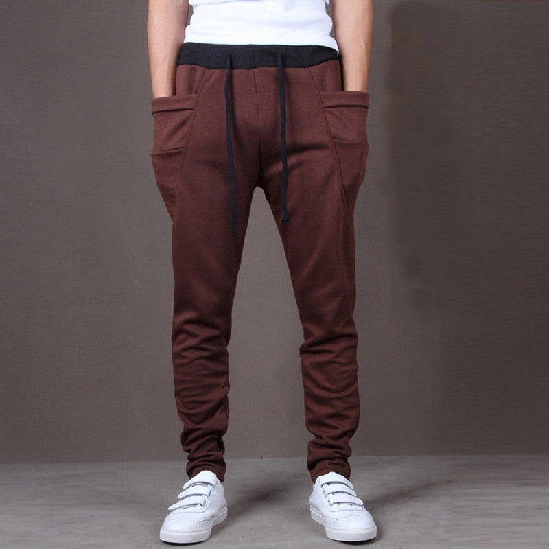 Hot Sale Big Pocket Hip Hop Fitness Clothing Joggers Casual Pants for Men