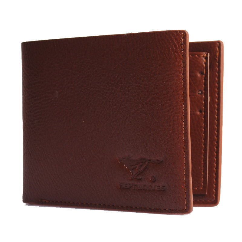 Vintage Designer Leather Wallet For Men