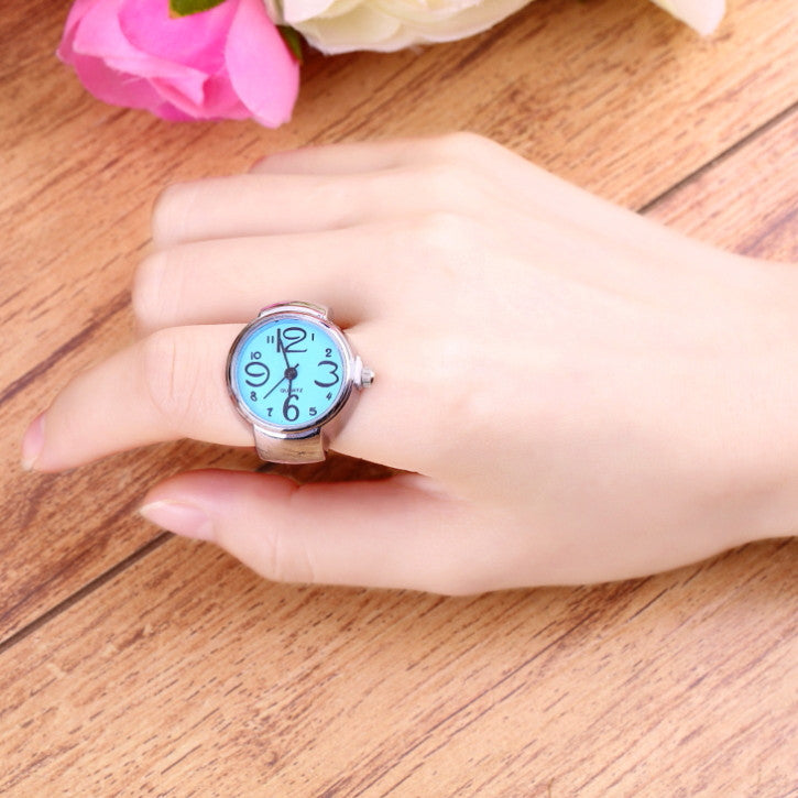Creative Fashion Finger Ring Watch wr- mj- ww-d ww-b