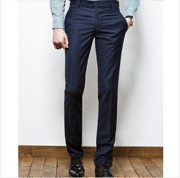 Hot Sale Western-Style Business Casual Dress Pants for Men