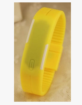 Candy Color Rubber LED Bracelet Digital Sports Watch ww-s wm-s