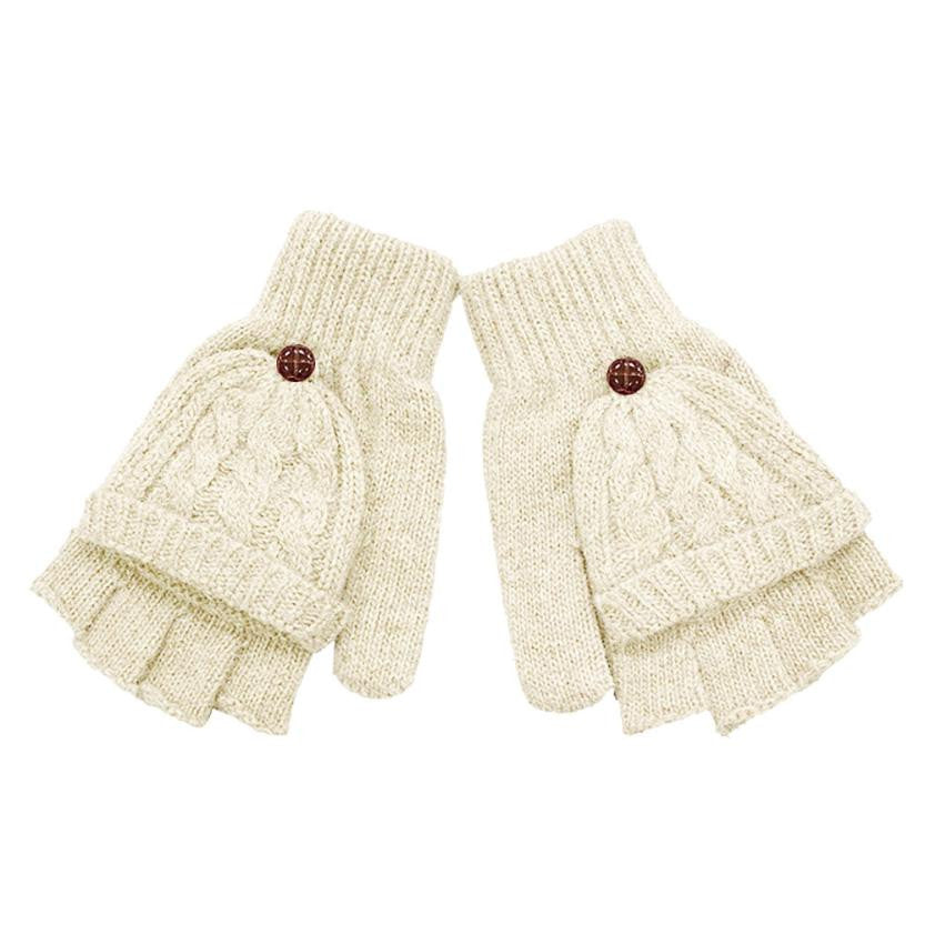 Fashion Warmer Fingerless Gloves For Women