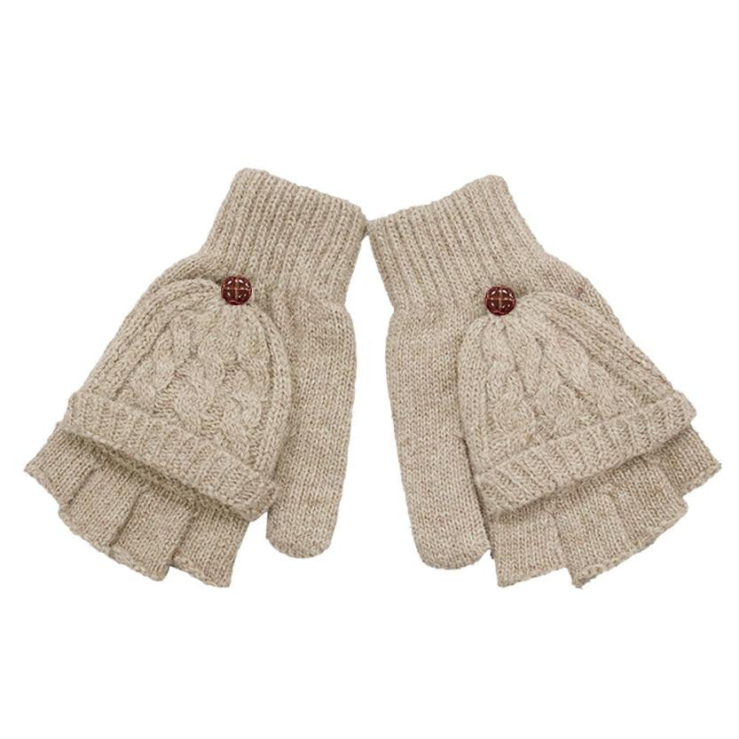 Fashion Warmer Fingerless Gloves For Women