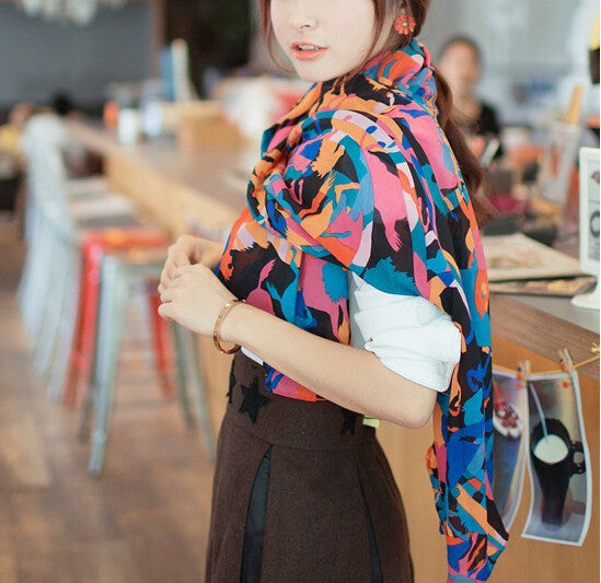 Hot Sale Fashion Long & Soft Scarves For Women