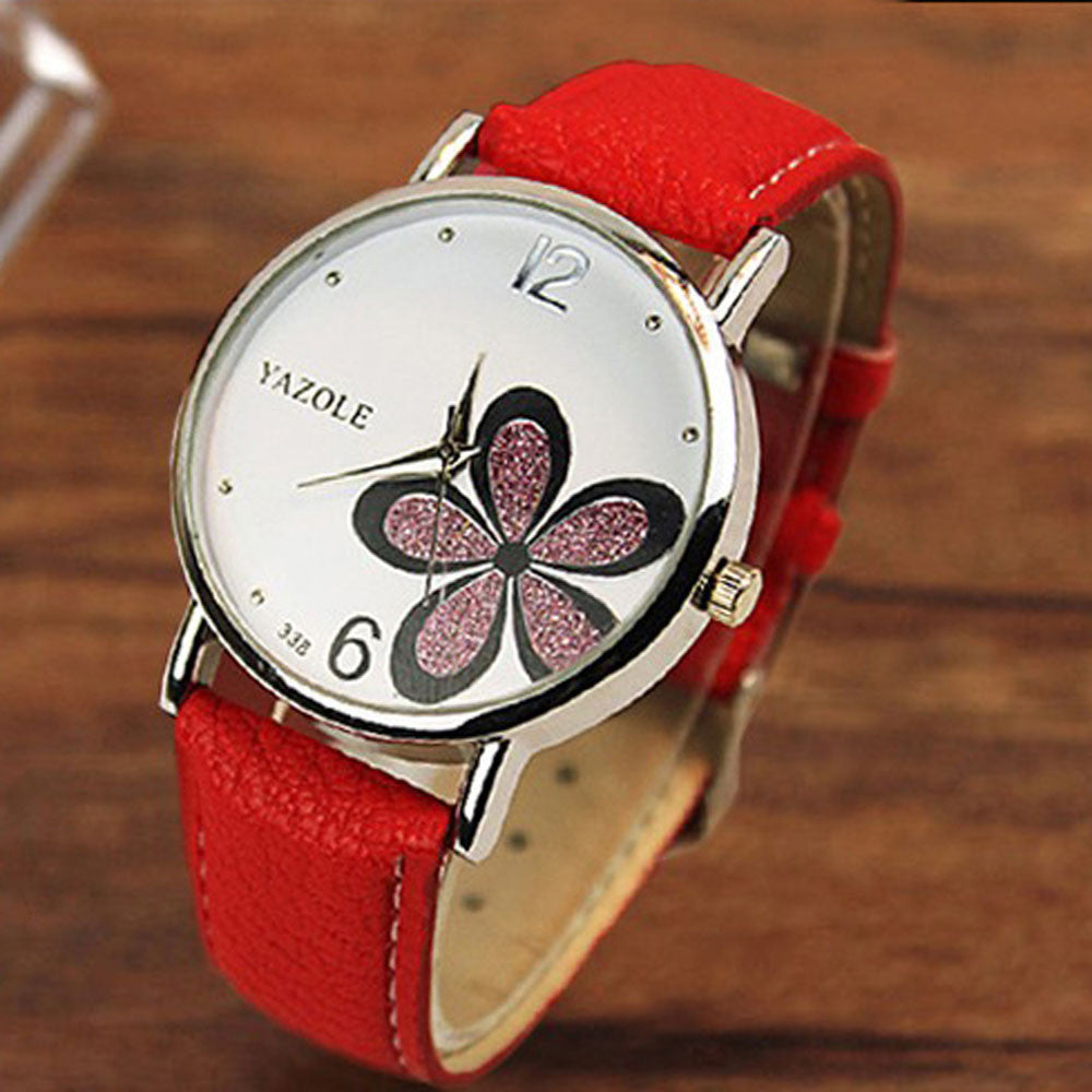 Flower Quartz Women Watch ww-b