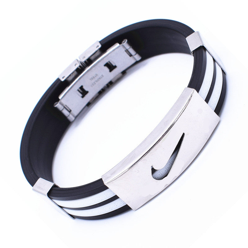 Sports Silicone Wristband Bracelets mj-