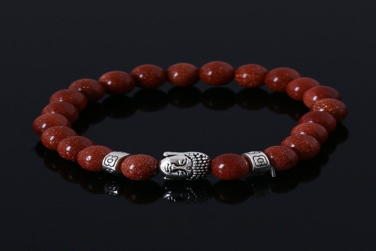 Natural Healing Stone Buddha Bracelets mj-