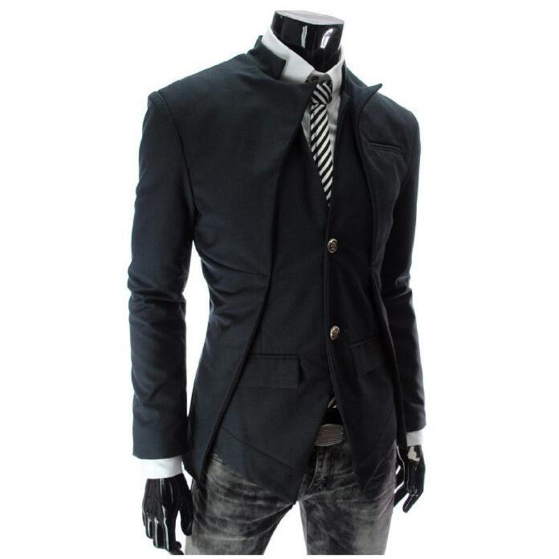 New Arrival Casual Slim Stylish One Button Suit Blazer for Men
