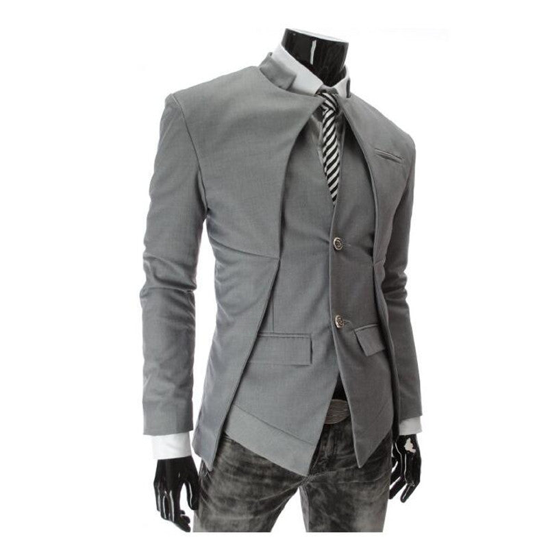 New Arrival Casual Slim Stylish One Button Suit Blazer for Men