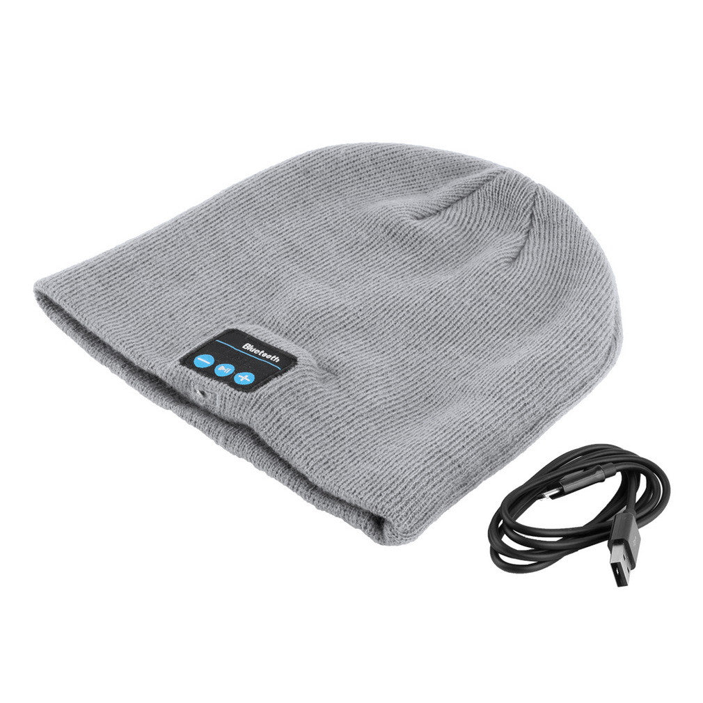 Winter Outdoor Sport Bluetooth Stereo Music Unisex Hat Wireless Bluetooth Earphone Hats for Phones