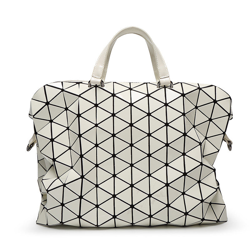 Geometry Package Sequins Saser Plain Folding Handbags & Totes