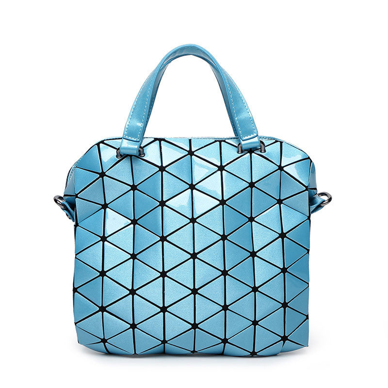 Geometry Package Sequins Saser Plain Folding Handbags & Totes