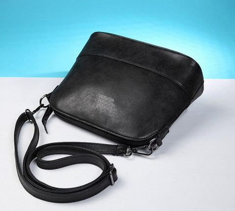 Fashion Messenger Bag Nubuck Leather Shoulder Bag bws