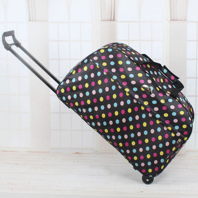 Wheel Luggage Metal Trolley Travel Bags