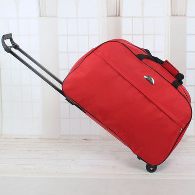 Wheel Luggage Metal Trolley Travel Bags