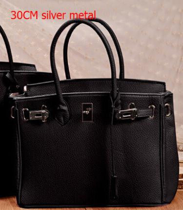 Luxury Design High Quality Handbag Tote With Scarf bws