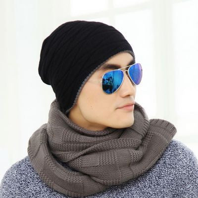 Knitted Skullies Winter Warm Unisex Hats