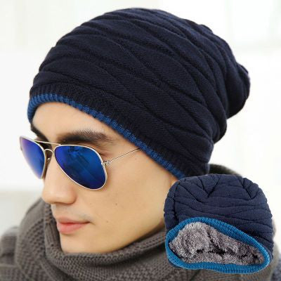 Knitted Skullies Winter Warm Unisex Hats