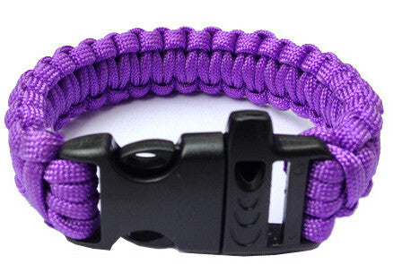 Hiking Survival Parachute Cord Bracelets mj-