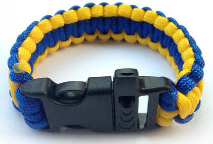 Hiking Survival Parachute Cord Bracelets mj-