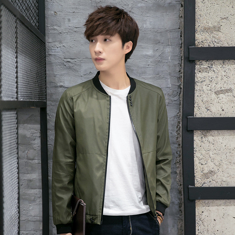 Bomber Jacket for Men Fashion Windproof