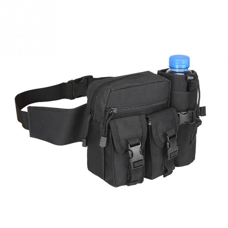 Military Travel Water Bottle Waist Pack Waistbag