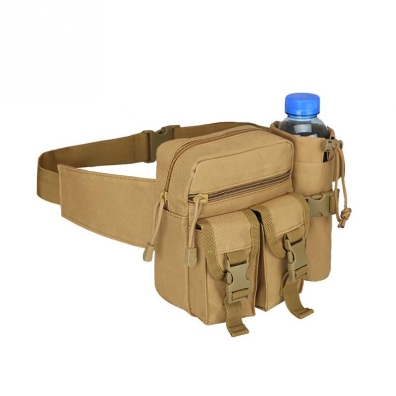 Military Travel Water Bottle Waist Pack Waistbag
