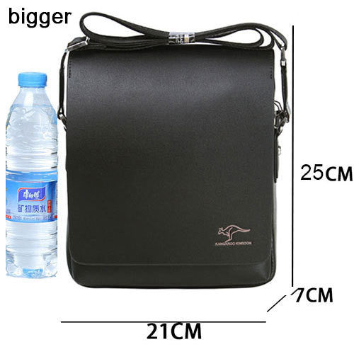 High Quality Material Waterproof Leather Crossbody Messenger Bag bc