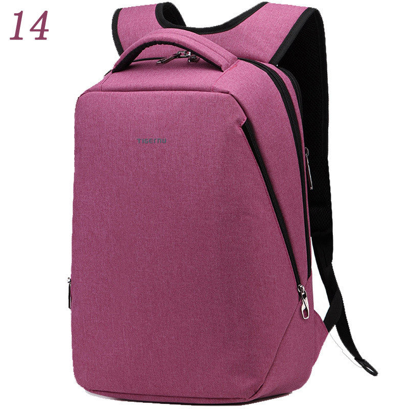Anti-Theft Waterproof Light And Slim Urban Backpack 14"- 17" Laptop Bag bmb