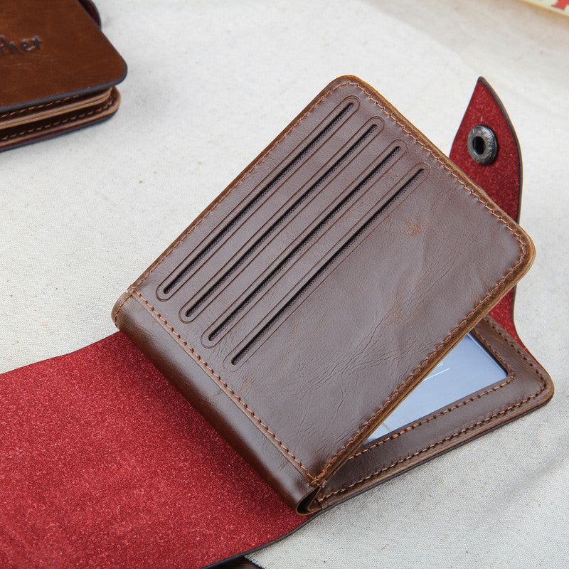 Designer 4 Patterns Classic Men's Wallets