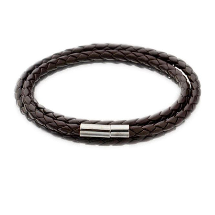 Handmade Rope Leather Bracelets mj-