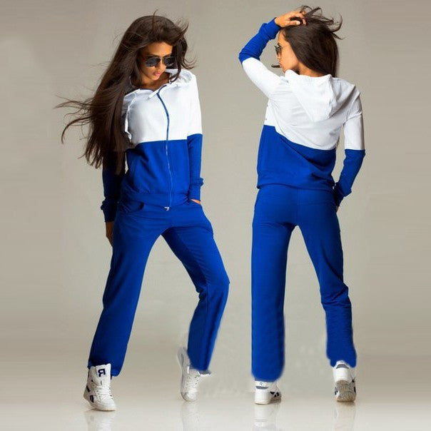 Spring Causal Clothing 2 Pieces Tracksuits for Women