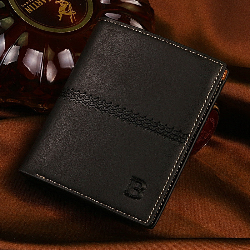 Luxury Men's Wallet Leather Card Holder