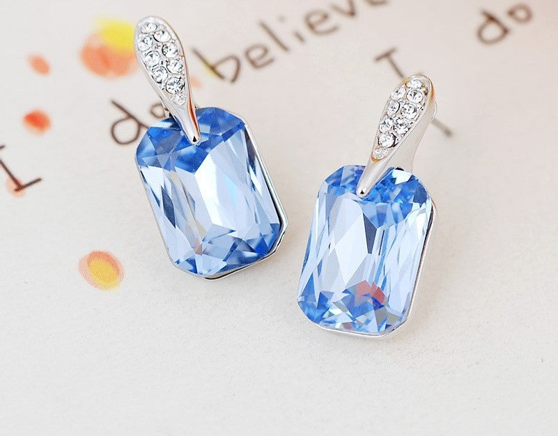 Large Crystal Earring